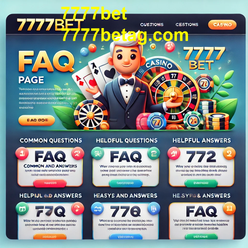 Importância da Seção de Perguntas Frequentes no 7777bet